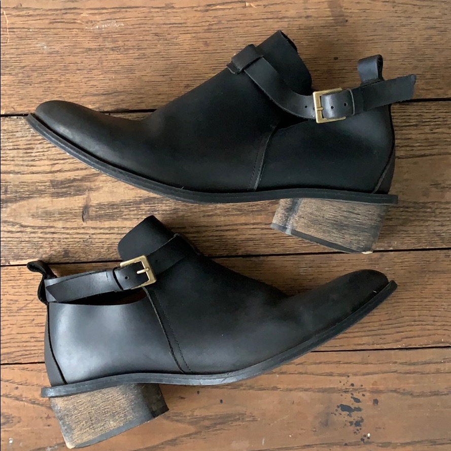 Abramey Designer Handmade Leather Booties Size 41